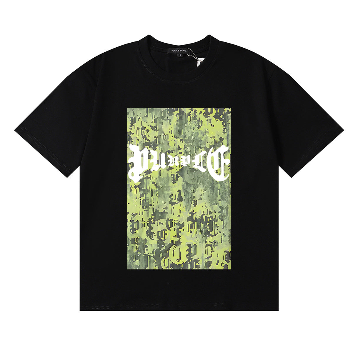 Purple Brand Graphic Tee Loose Unisex Vintage Streetwear T-Shirt