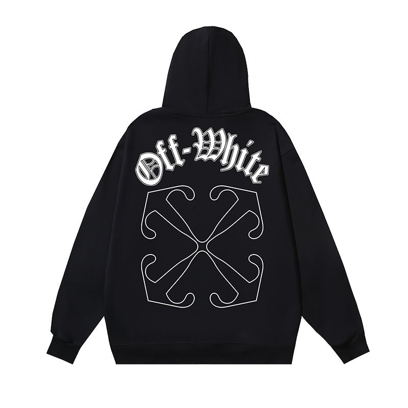 OFF-WHITE Caravaggio Angel Hoodie Heavyweight Streetwear Unisex