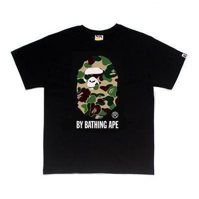 BAPE Ape Head Print Loose Unisex Streetwear T-Shirt