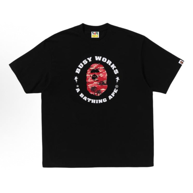 Bape Ape Head Graphic Short Sleeve Tee Streetwear Unisex