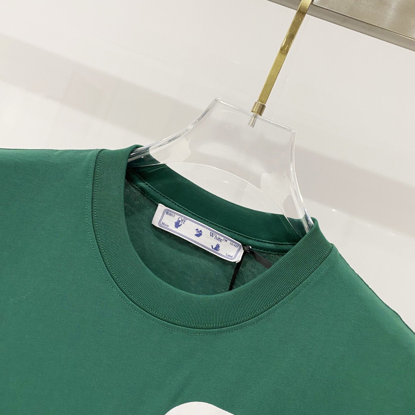 Off-White Large Letter Graphic Crew Neck Short Sleeve T Shirt