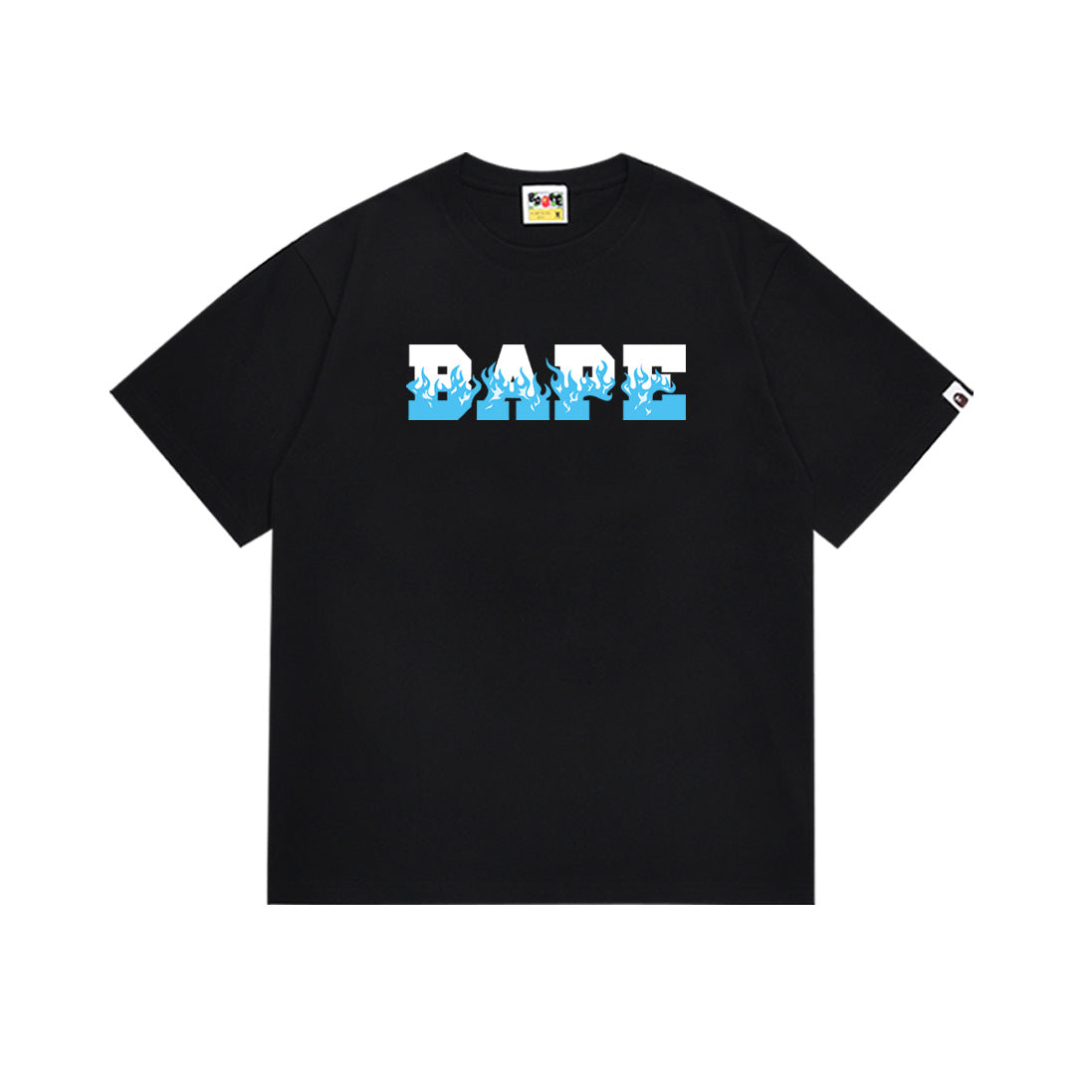 Bape Multi‑Ape‑Head Graphic Oversized Tee Streetwear Unisex