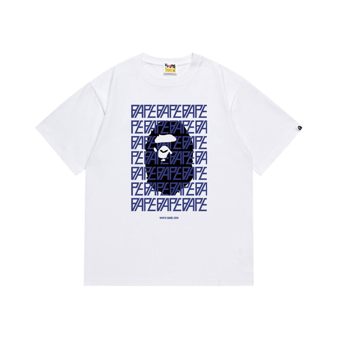 BAPE Ape Head Graphic Print Short Sleeve Tee Streetwear Unisex