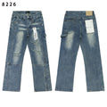 Purple Brand Carpenter Button Hem Denim Jeans Unisex