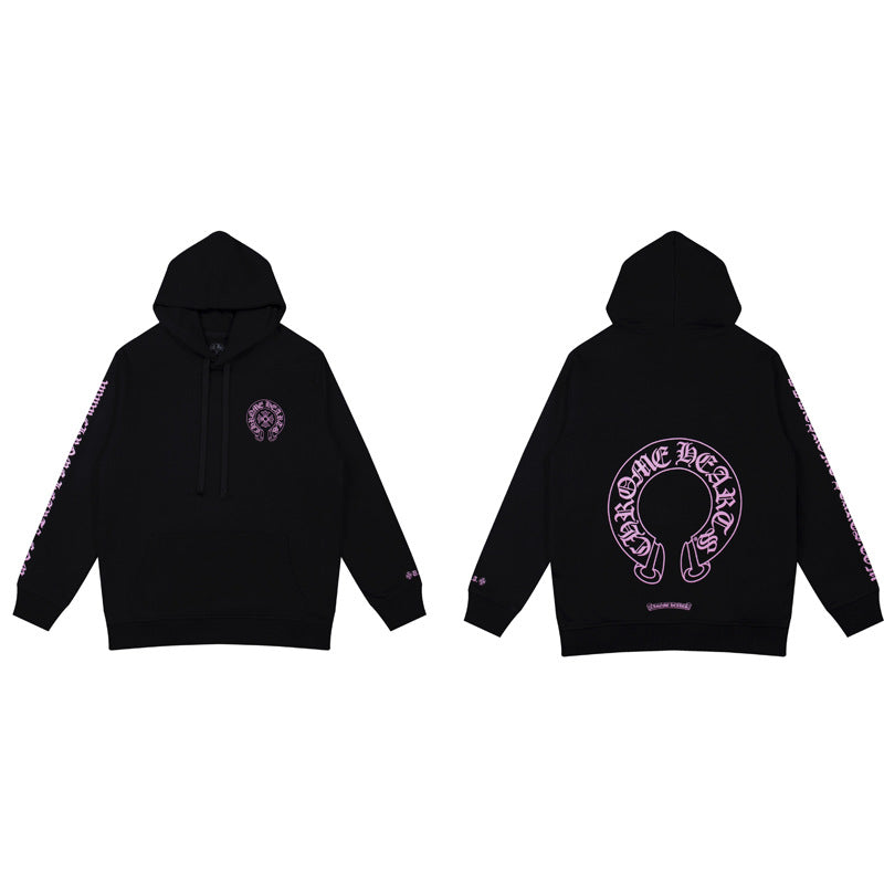 Chrome Hearts Multi‑Cross Graphic Oversized Hoodie Streetwear Unisex