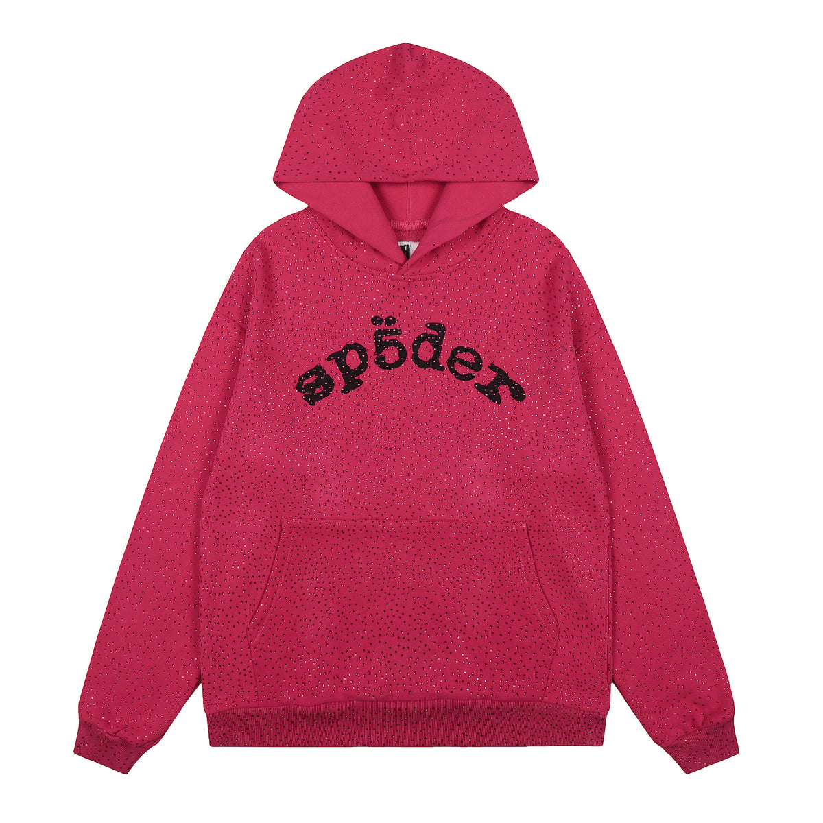 Sp5der VVS Full Rhinestone Hoodie & Sweatpants Tracksuit Set