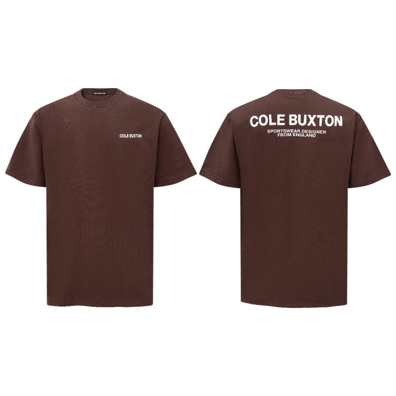 Cole Buxton CB Letter Graphic Oversized Short Sleeve Tee Streetwear