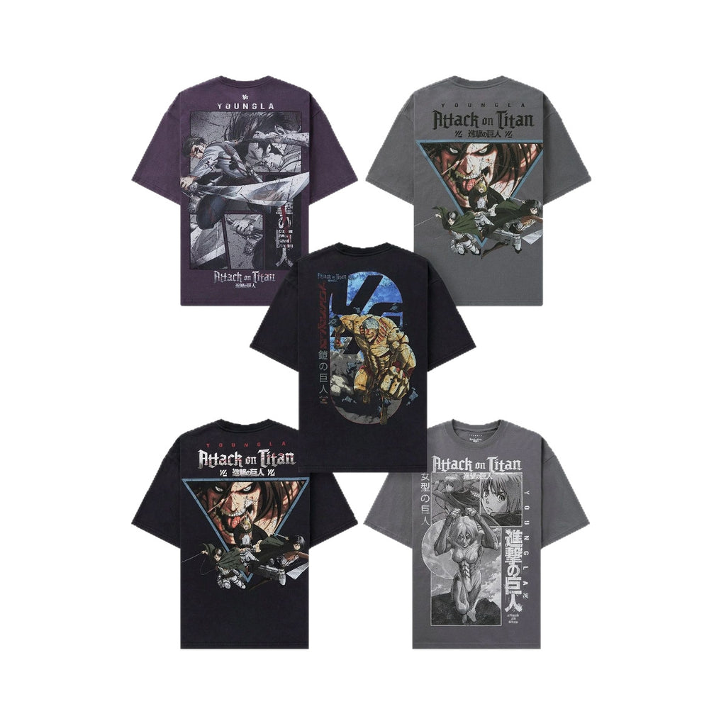 YOUNGLA 4191 AOT© x YLA Classic Tees