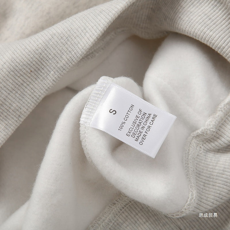 Fear of God ESSENTIALS 1977 Flocked Number Print Hoodie sweatpants