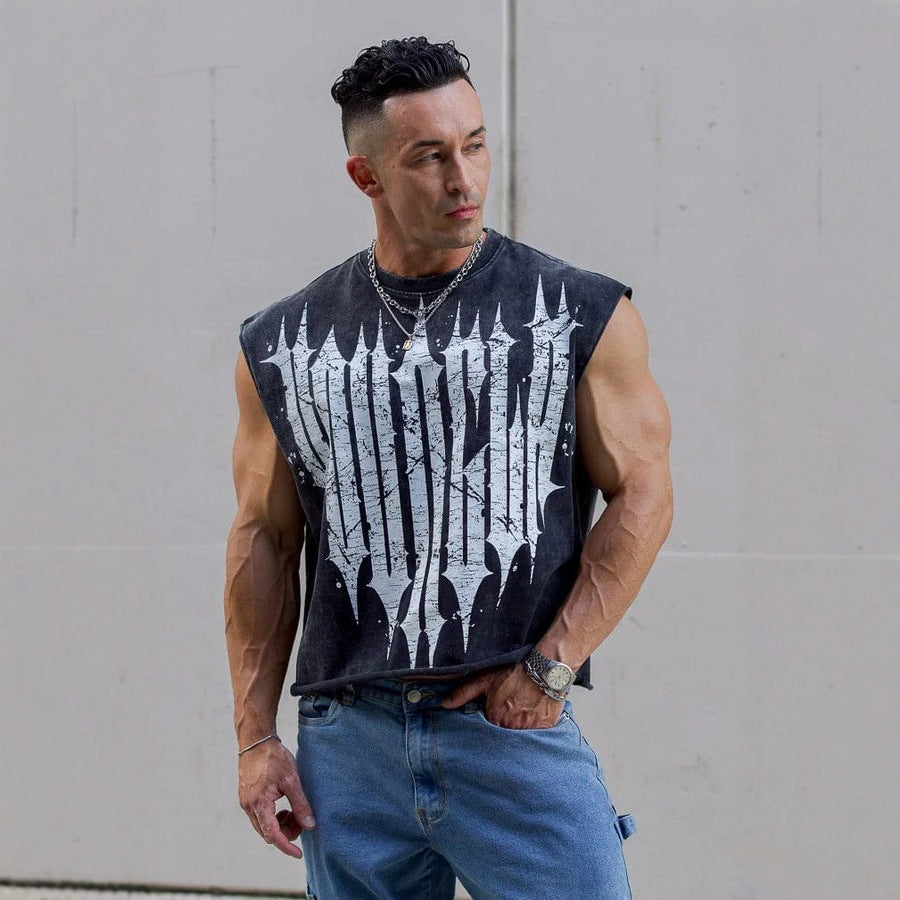 YOUNGLA 3021 Revenge Crop Cut-Offs