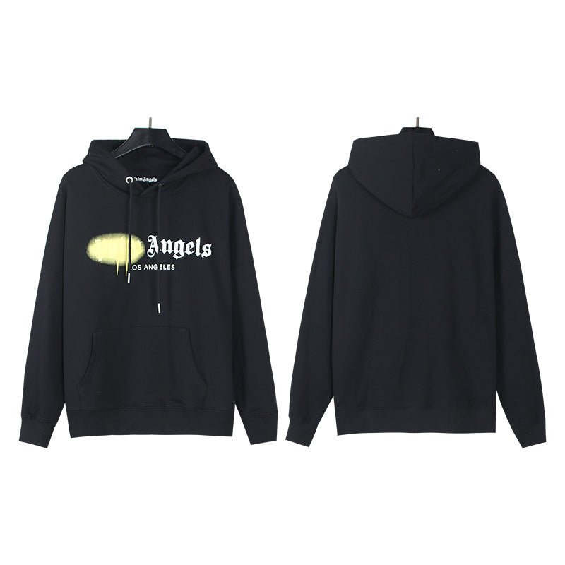 Palm Angels Las Vegas Sprayed Logo Hoodie Streetwear Pullover