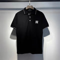 Amiri Embroidery Letter Loose Short Sleeve Polo Shirt Unisex