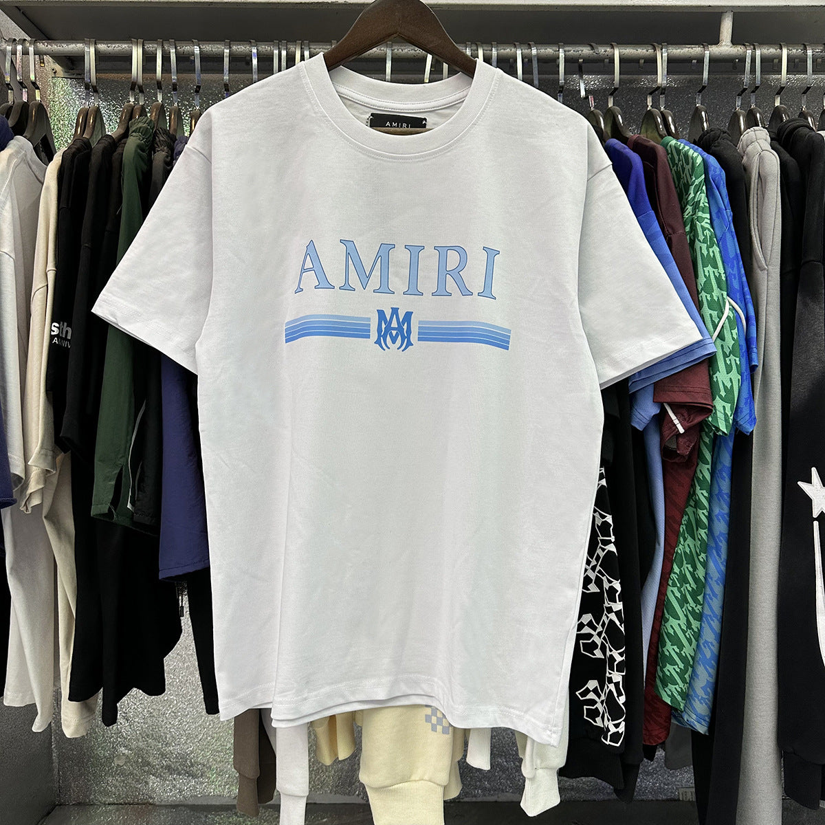 Amiri Peace Dove Graphic Oversized Tee Streetwear Unisex