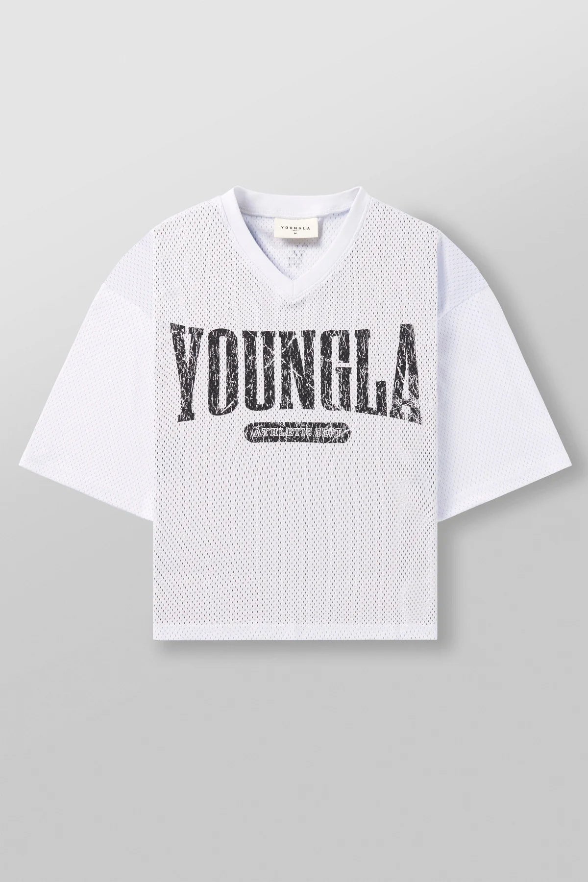 YOUNGLA 4187 Varsity Football Cropped Jersey