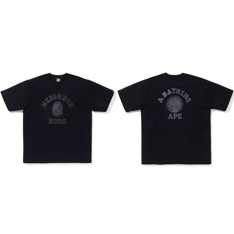 Bape Ape Head Shark Koi Fuji Graphic Oversized Tee Streetwear Unisex