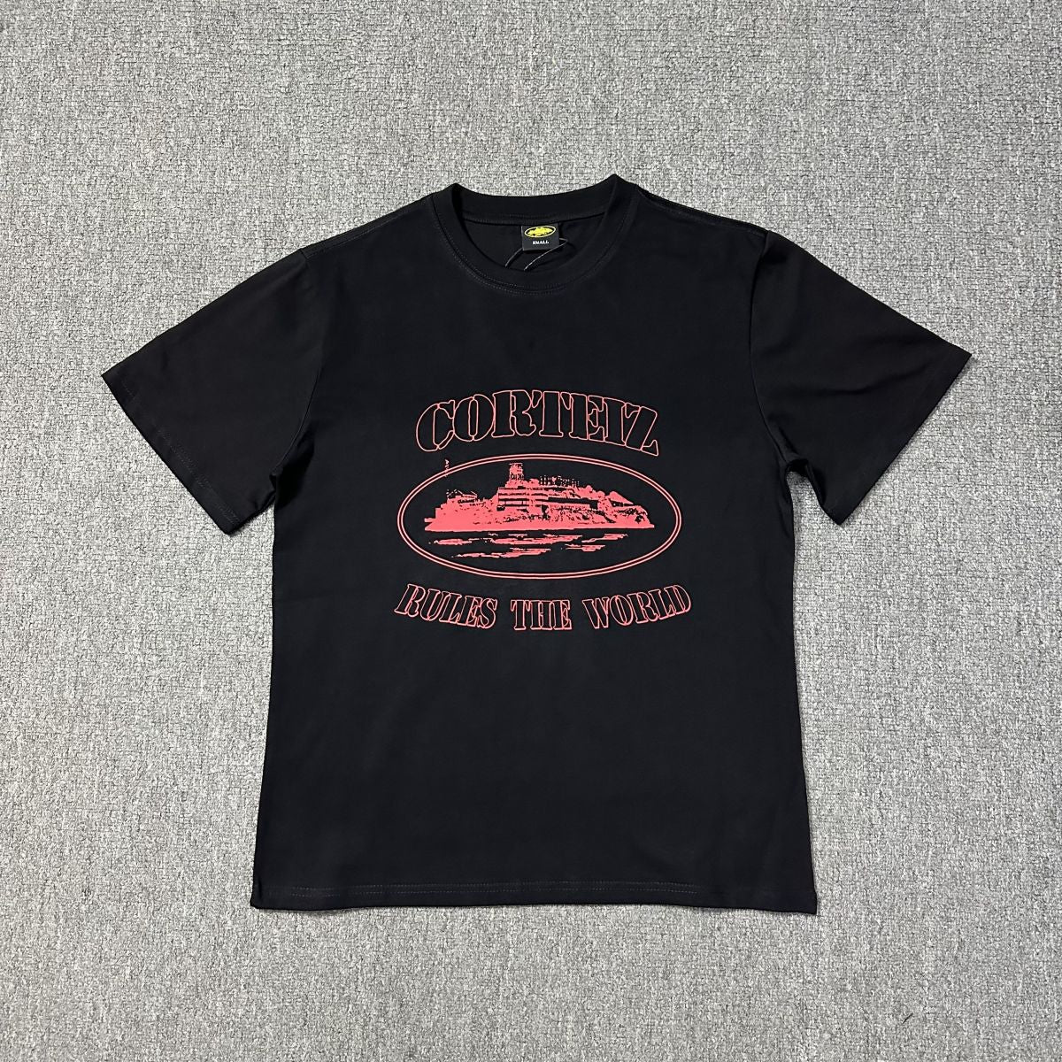 Corteiz Multi‑Logo Graphic Oversized Tee Streetwear Unisex