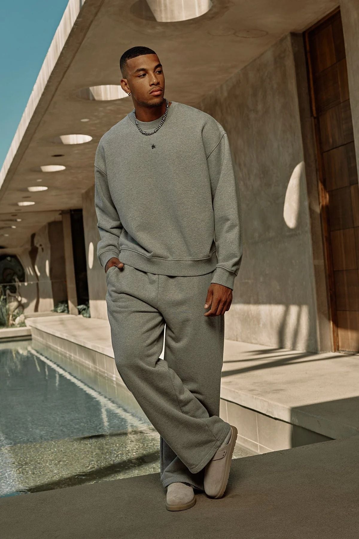 YOUNGLA 2067 Elevated Essentials - Baggy Sweats
