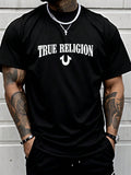 True Religion Horseshoe Logo Cotton Graphic Tee