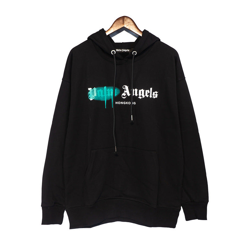 Palm Angels Kill the Bear Crocodile Heart Oversized Hoodie Streetwear