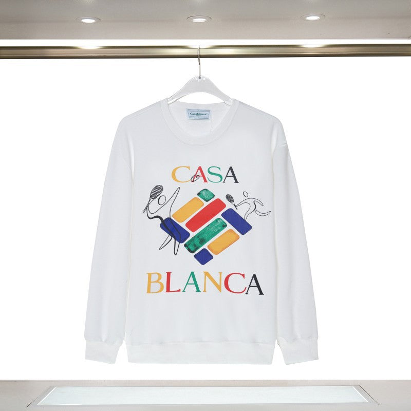 Casablanca Arch Logo Crewneck Casa Graphic Print Casual Pullover