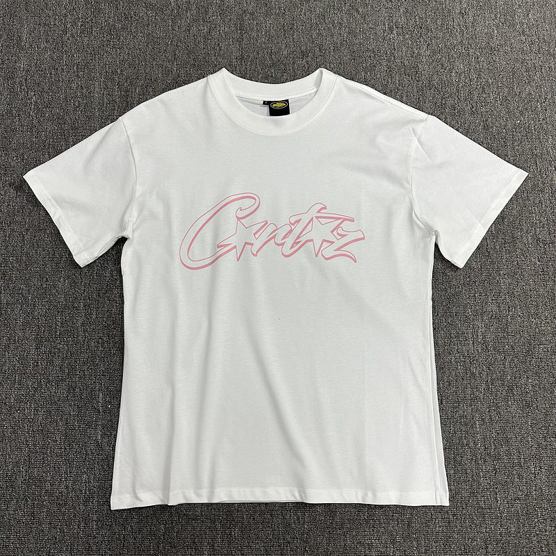 Corteiz Circle Logo Graphic Oversized Tee Streetwear Unisex