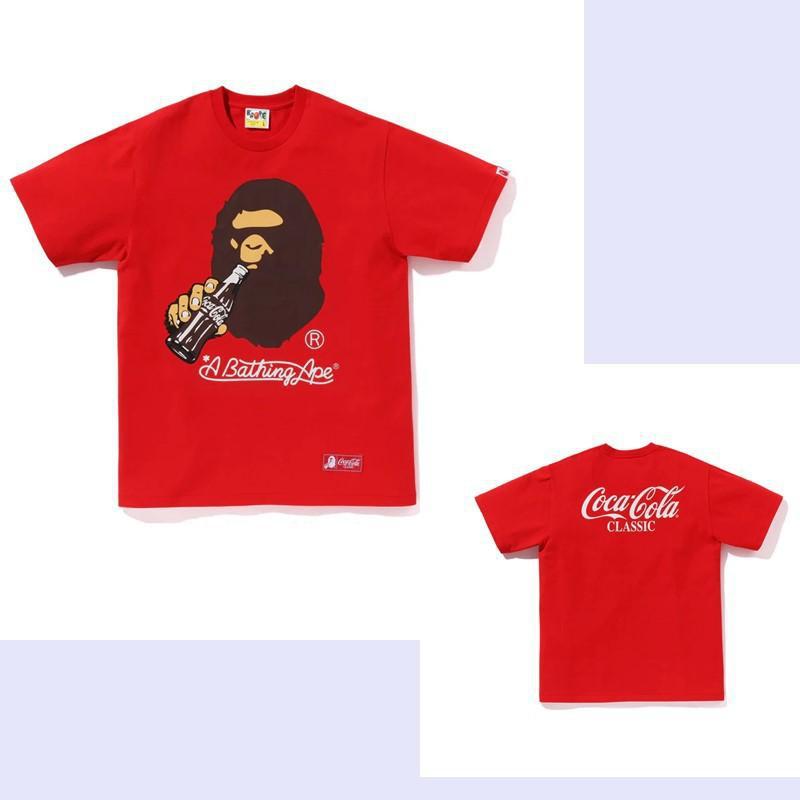 Bape Camo Ape Head Print Graphic Short Sleeve Tee Streetwear Unisex