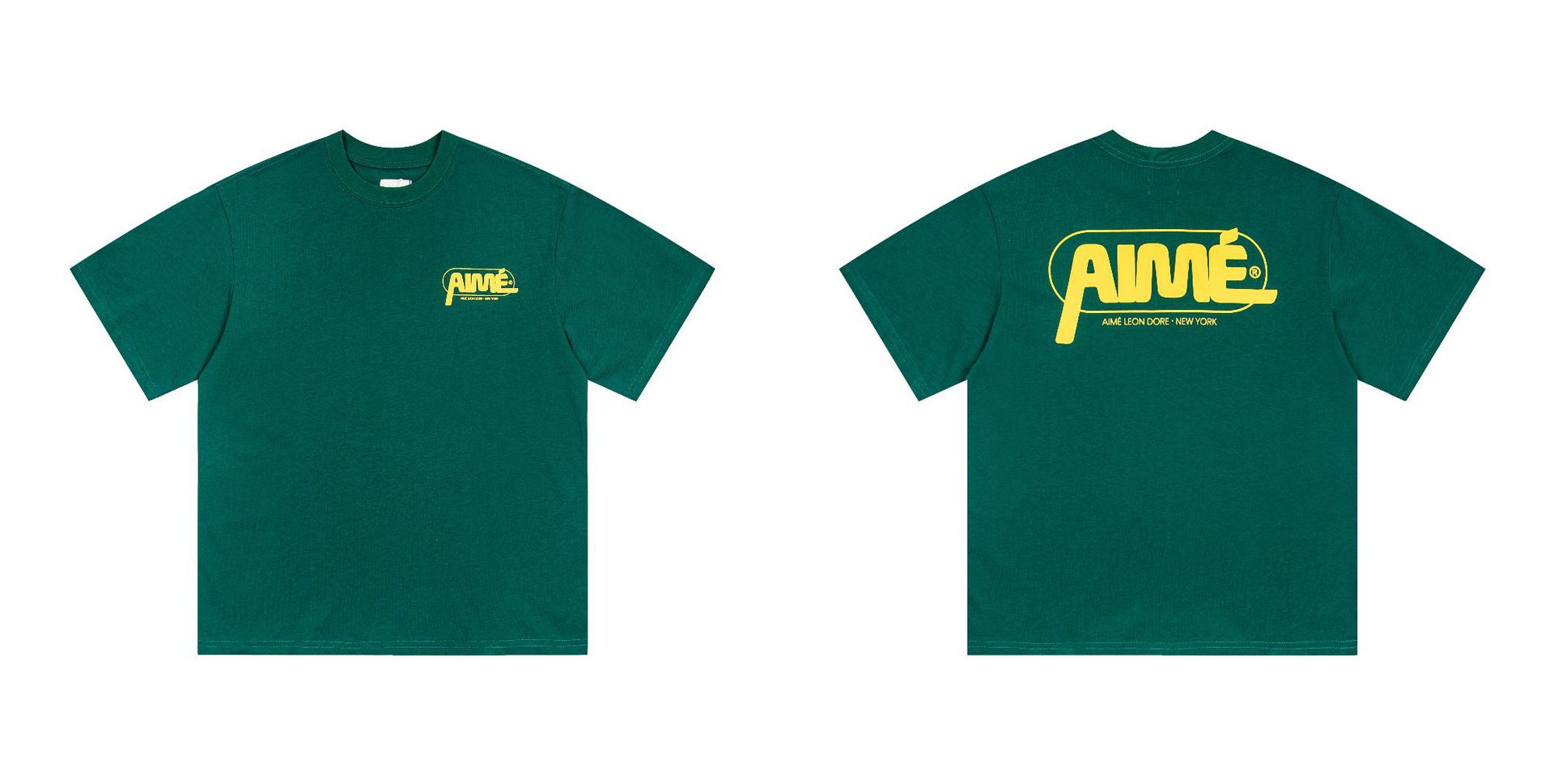 Aime Leon Dore Letter Graphic Crew Neck Short Sleeve T Shirt