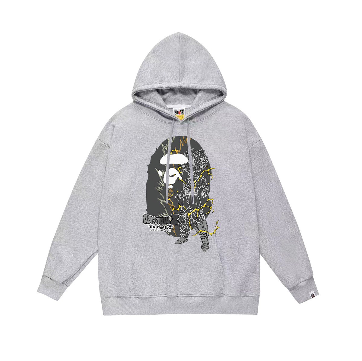Bape Camo Ape Head Graphic Vintage Washed Oversized Hoodie Streetwear