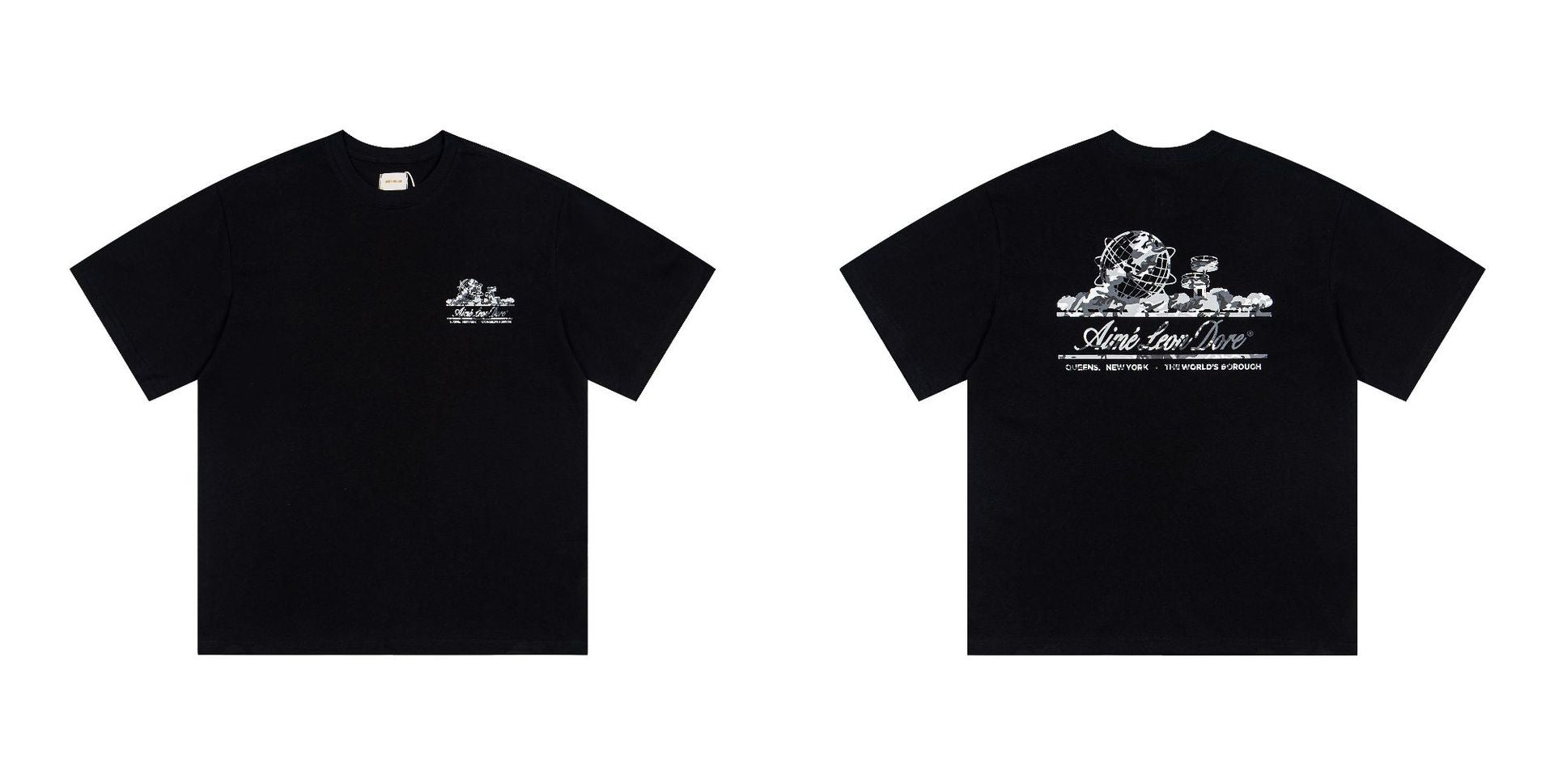 Aime Leon Dore Letter Graphic Crew Neck Short Sleeve T Shirt