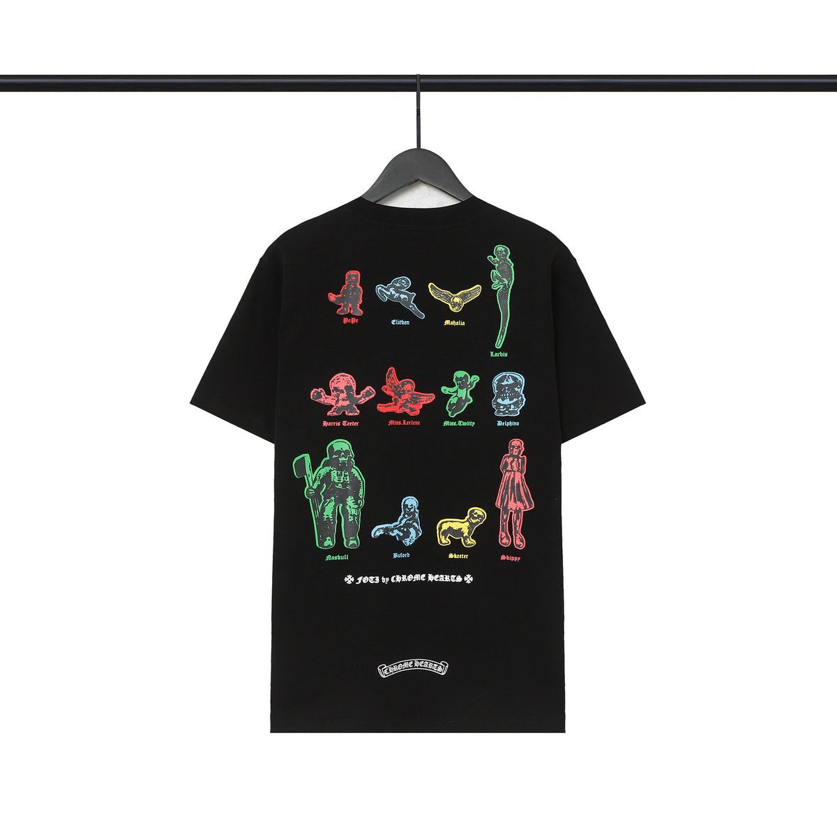 Chrome Hearts Sanskrit Cross Horseshoe Graphic Tee Multi‑Style