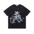 Off White Baby Angel Graphic Crew Neck Unisex T Shirt
