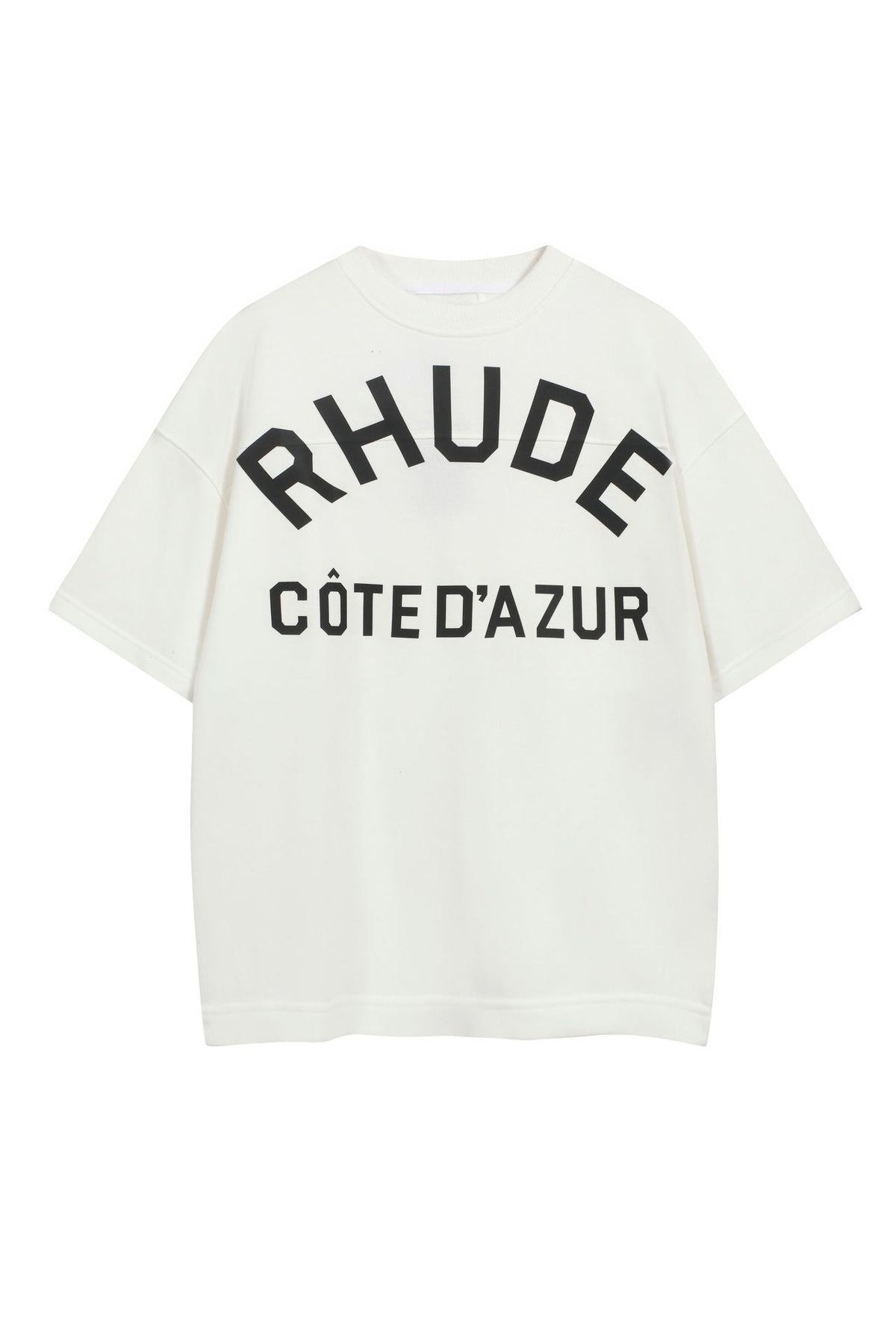 Rhude Vintage Sunset Coconut Tree Graphic Oversized Tee Streetwear