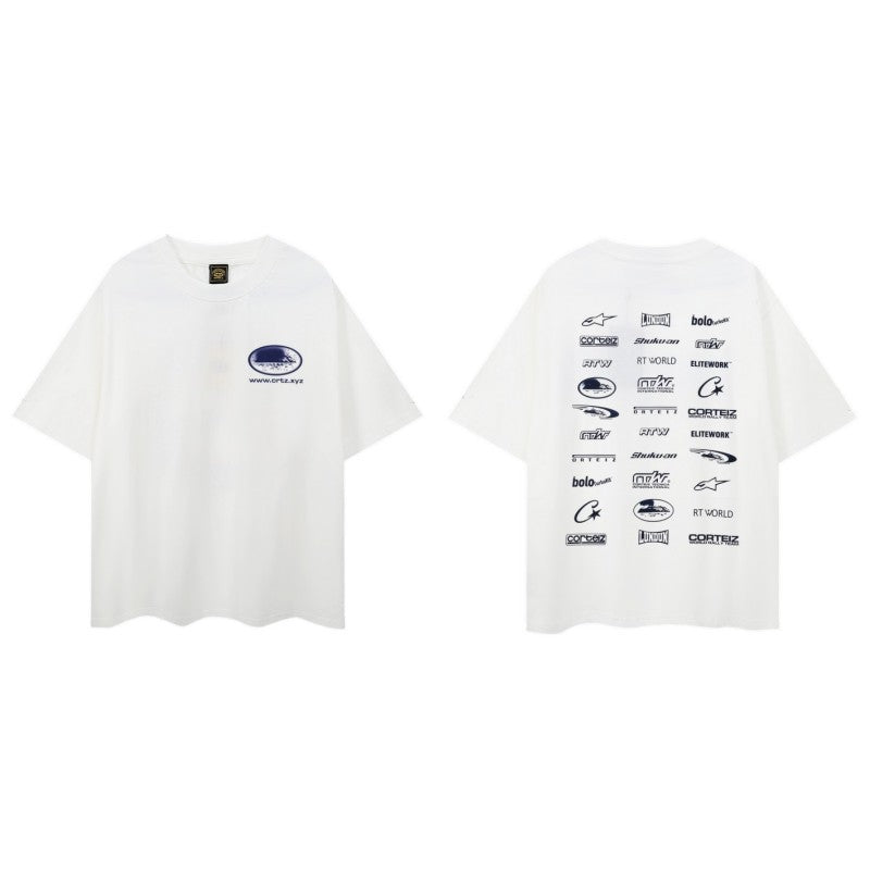 Corteiz Graffiti Graphic Tee Loose Unisex High Street T-Shirt
