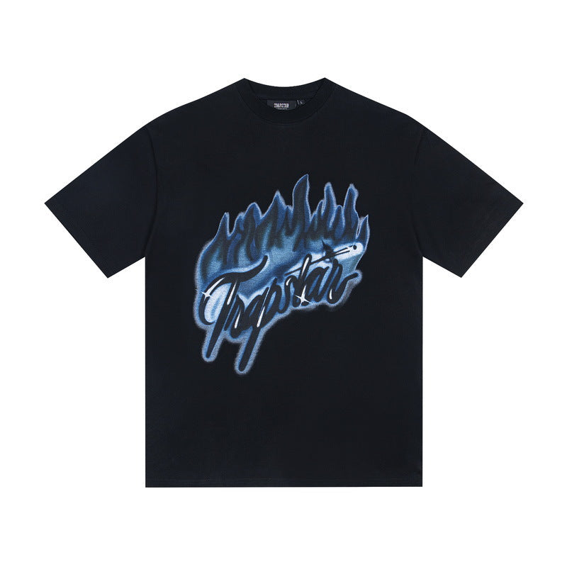 Trapstar Multi‑Graphic Print Oversized Tee Streetwear Unisex