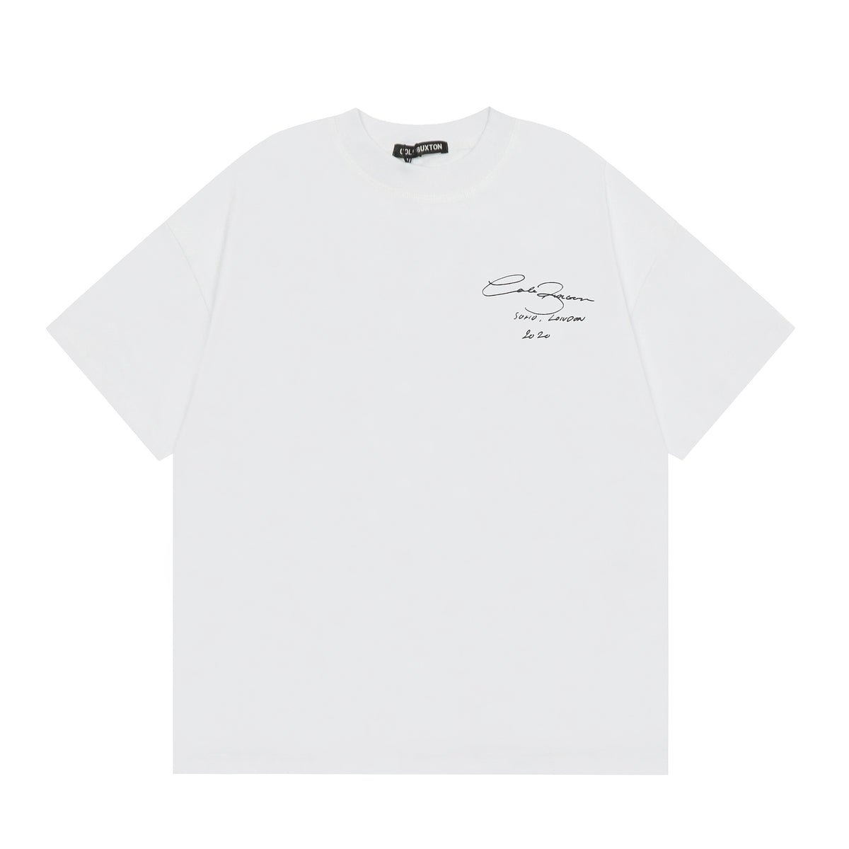 Cole Buxton Multi‑Slogan Graphic Oversized Tee Streetwear Unisex