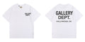 Gallery Dept Tie Dye Washed Graffiti Print Crew Neck T‑Shirt Unisex