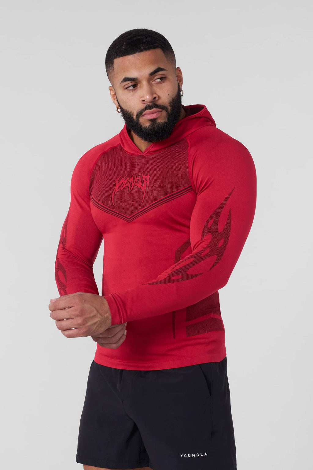 YOUNGLA 8062 Warrior Compression Hoodies