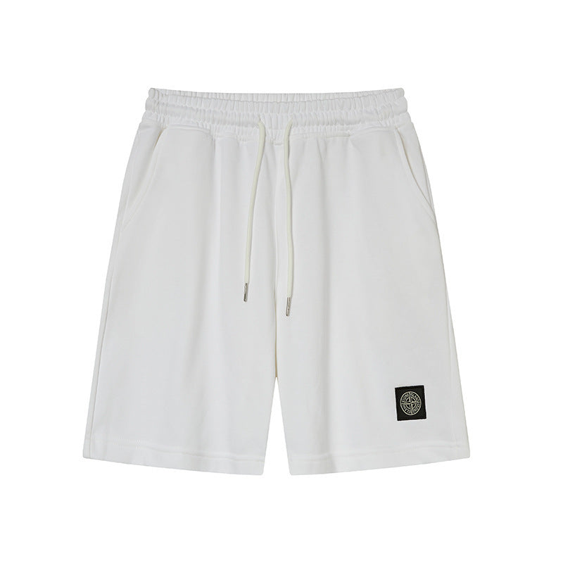 Stone Island Compass Patch Pants Men Cargo Shorts & Cotton Sweatpants