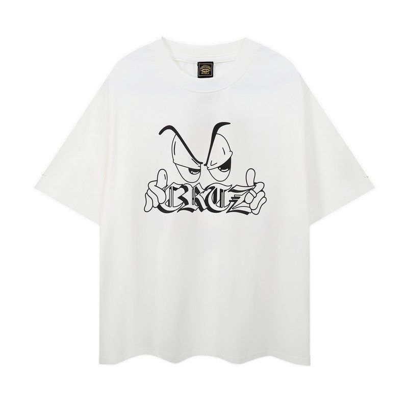 Corteiz Graffiti Graphic Tee Loose Unisex High Street T-Shirt