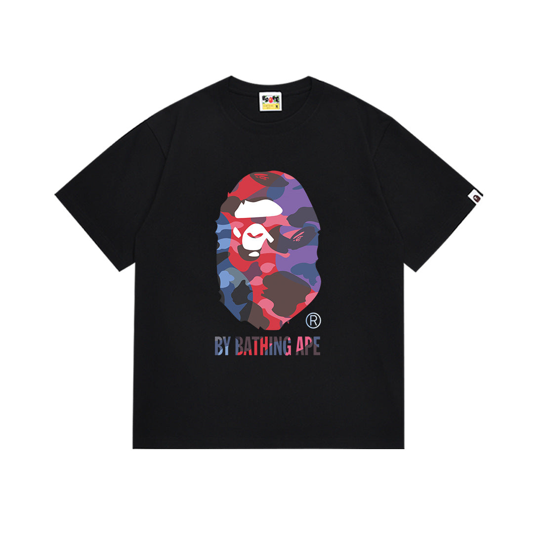 BAPE Ape Head Graphic Print Short Sleeve Tee Streetwear Unisex