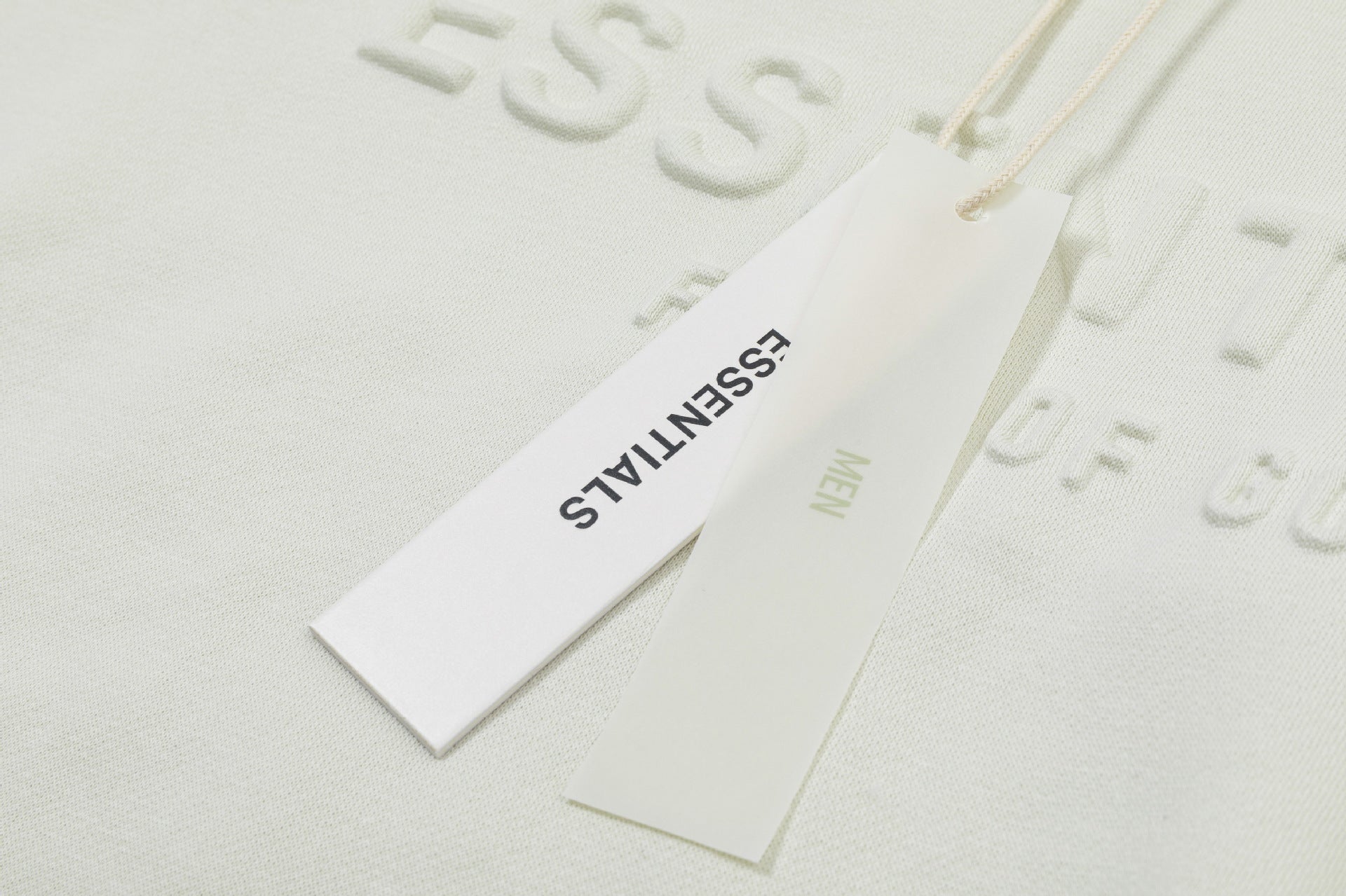 Fleece Lined Embossed Letter Streetwear Pullover Hoodie