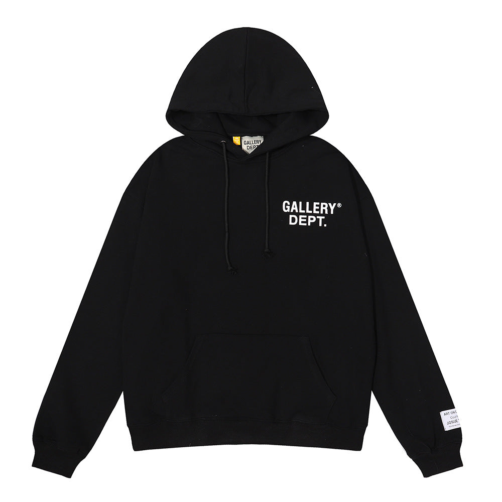 Gallery Dept Hollywood Letter Graphic Print Hoodie Streetwear Unisex