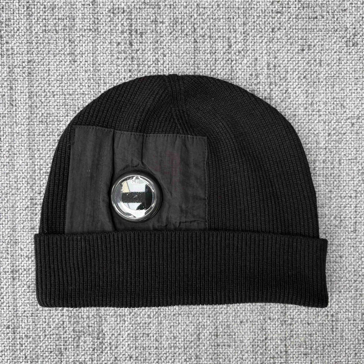 C.P. Company Extra Fine Merino Wool Side Lens Beanie
