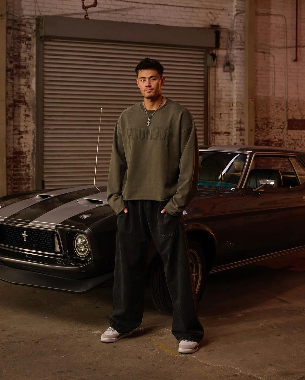 YOUNGLA 2041 The Midnight Collection - Joggers