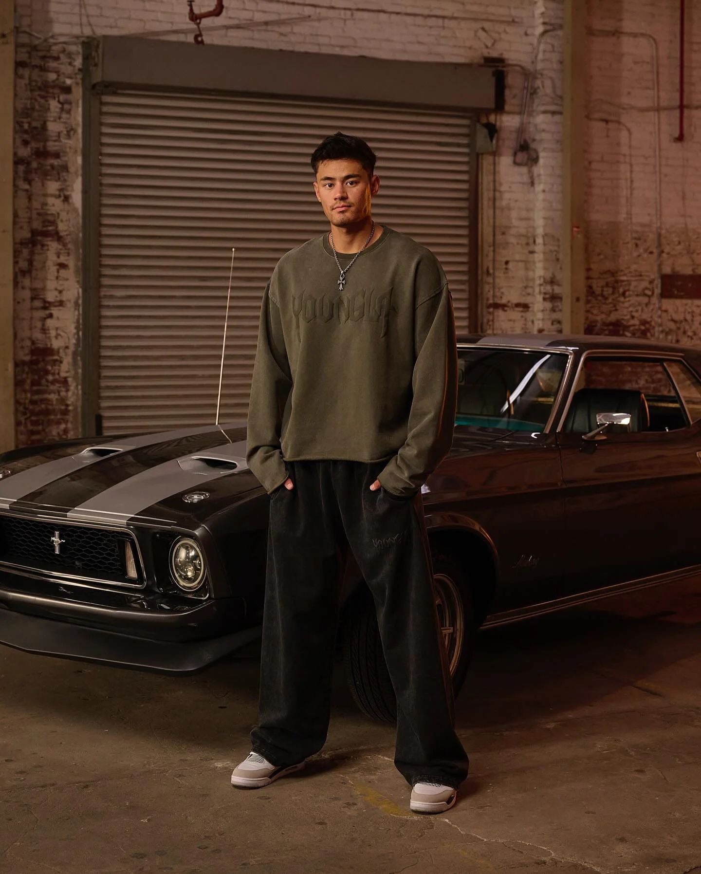 YOUNGLA 2041 The Midnight Collection - Joggers