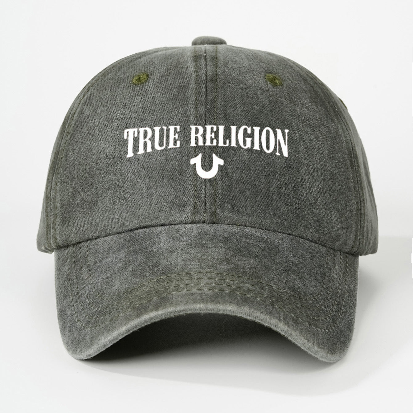 Vintage Washed True Religion Horseshoe Dad Hat