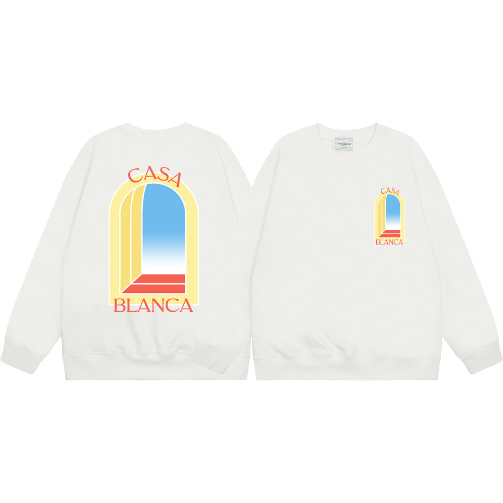 Casablanca Crewneck Sweatshirt Multi Graphic Tennis Club Pullover