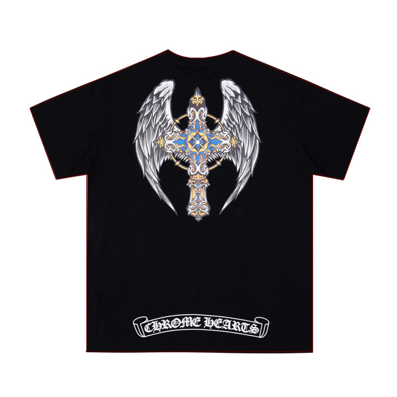 Chrome Hearts Cross Heavyweight Oversized T-Shirt Streetwear Unisex