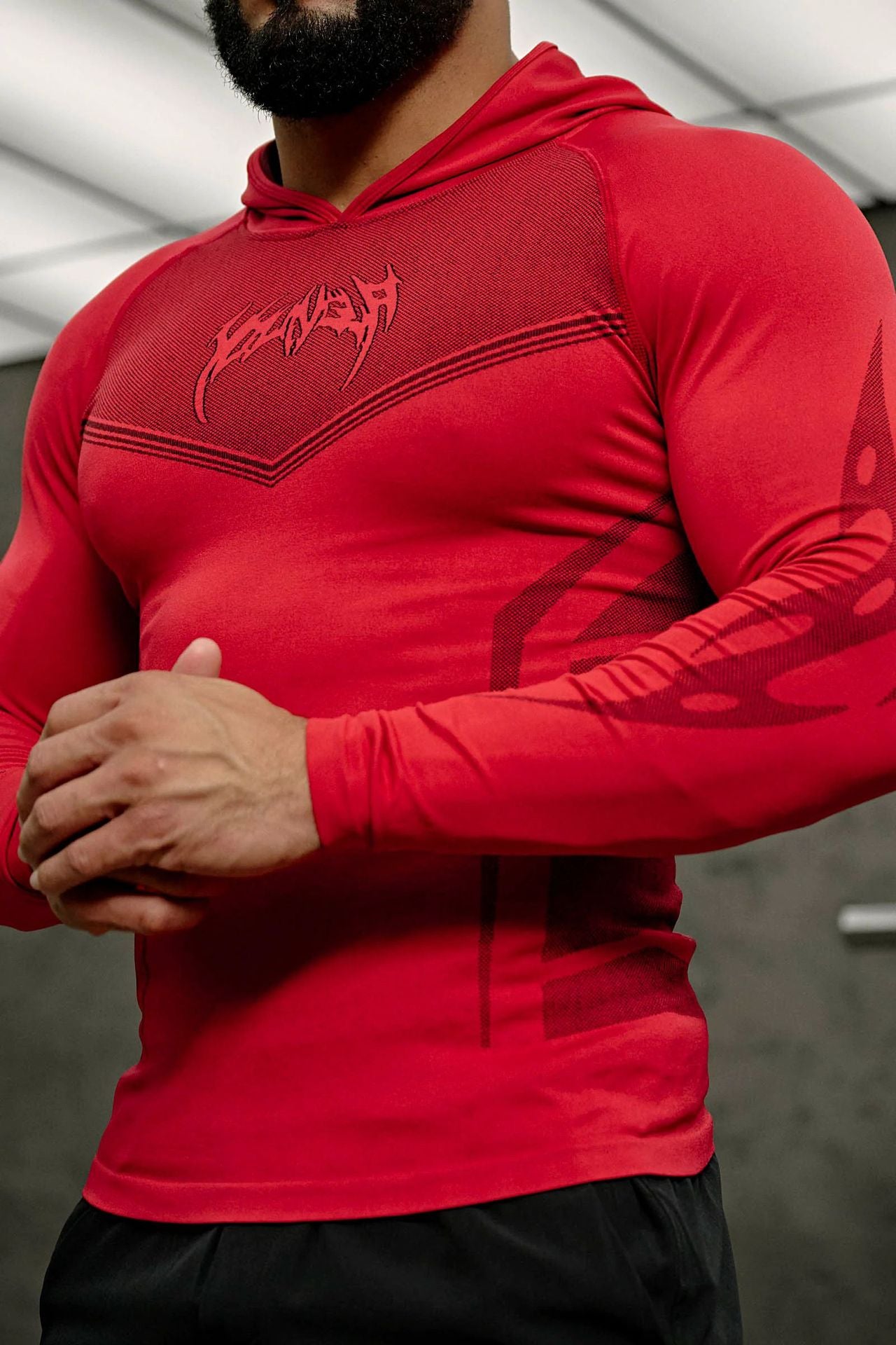 YOUNGLA 8062 Warrior Compression Hoodies