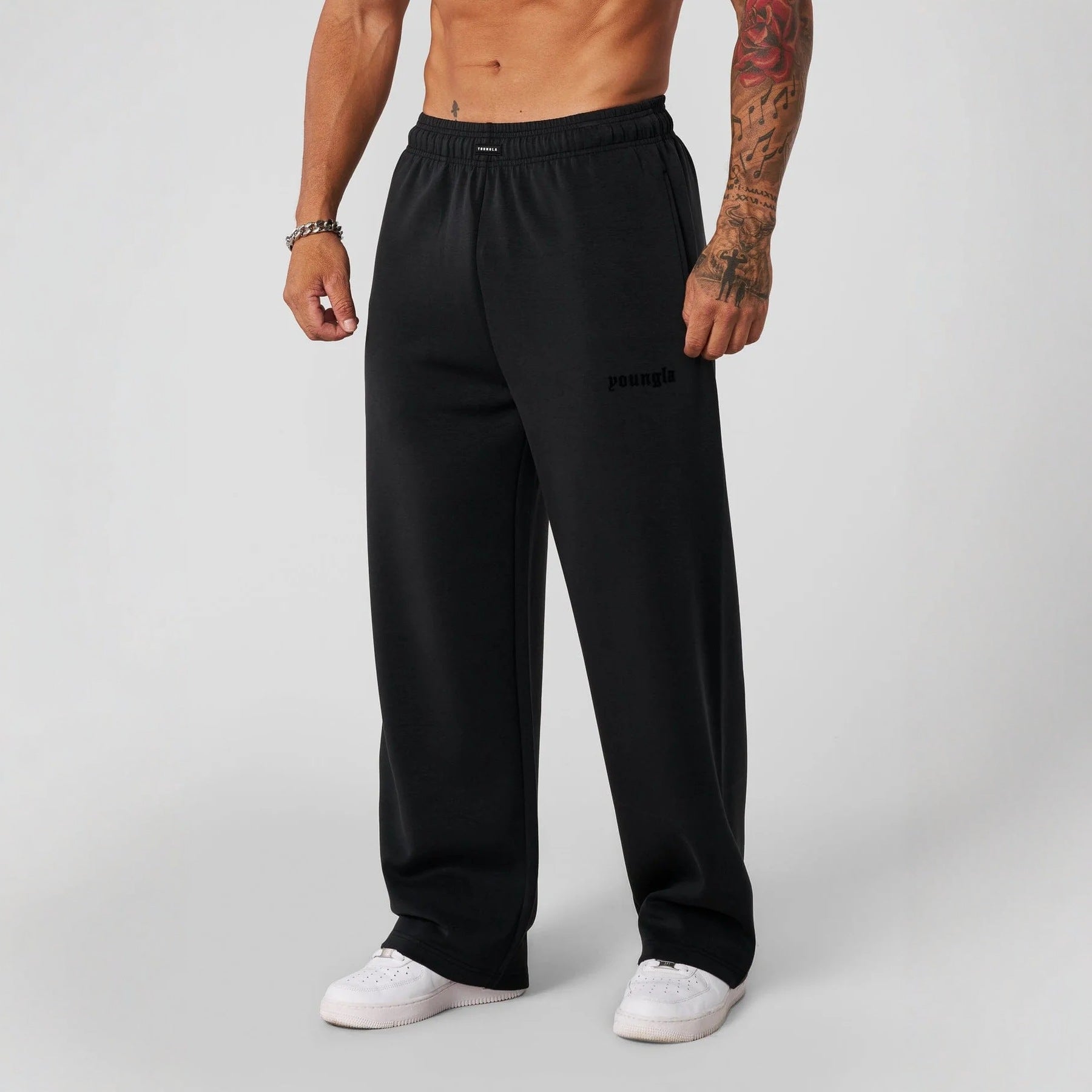 YOUNGLA 2141 Soft AF No Cuff Sweats